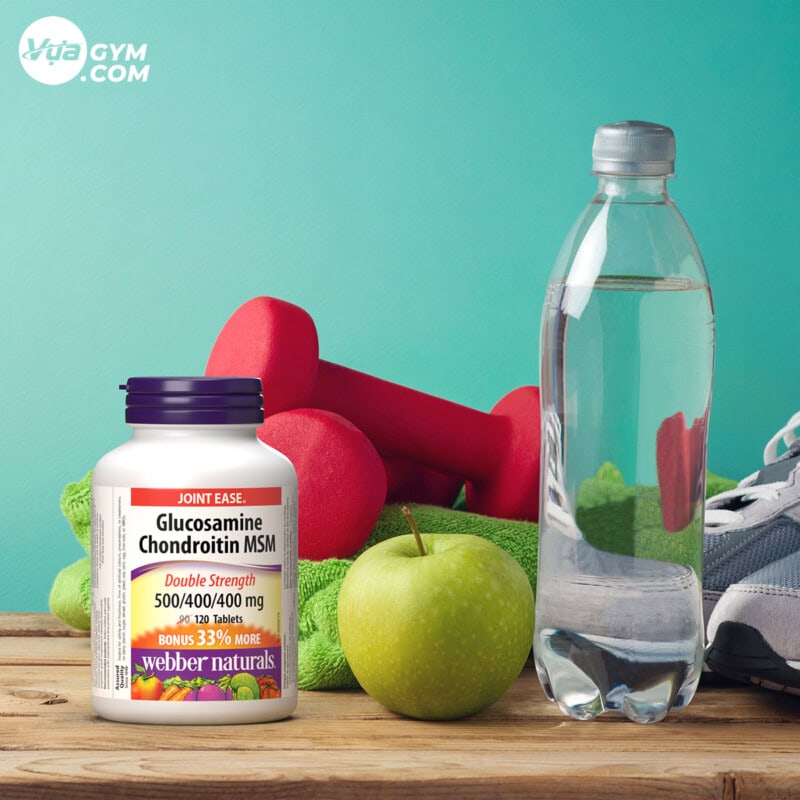 Ảnh sản phẩm Webber Naturals - Glucosamine Chondroitin MSM 500/400/400mg / Tablet (120 viên) - 5
