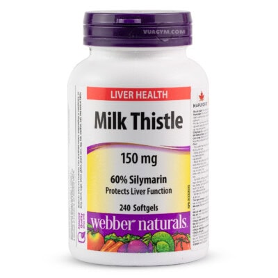 Webber Naturals - Milk Thistle 150mg / Capsule (240 viên)