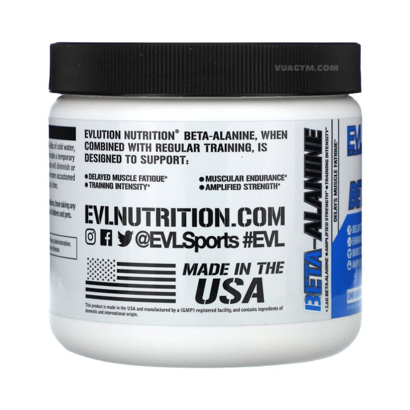Ảnh sản phẩm EVL - Beta-Alanine (200g) - 4