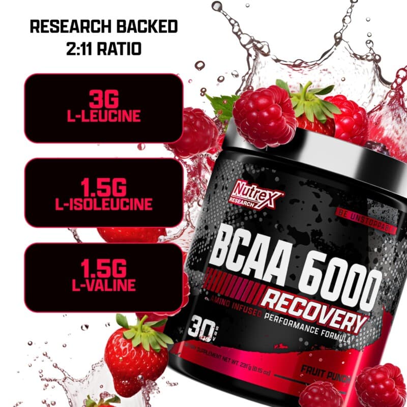 Ảnh sản phẩm Nutrex - BCAA 6000 (30 lần dùng) - 6