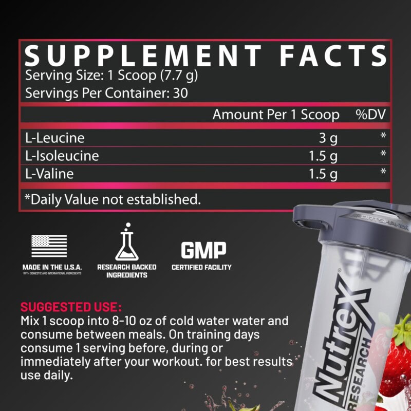Ảnh sản phẩm Nutrex - BCAA 6000 (30 lần dùng) - 8