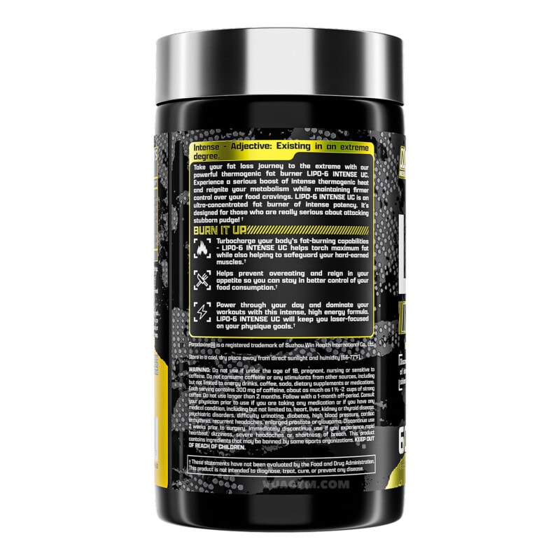 Ảnh sản phẩm Nutrex - Lipo-6 Intense UC (60 viên) - 3