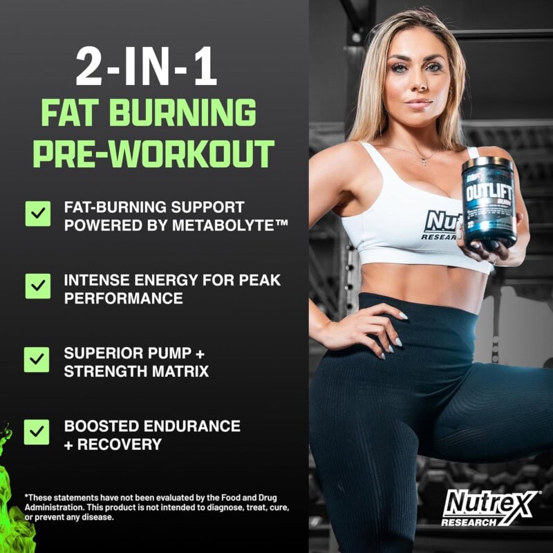 Ảnh sản phẩm Nutrex - Outlift Burn (22 lần dùng) - 5