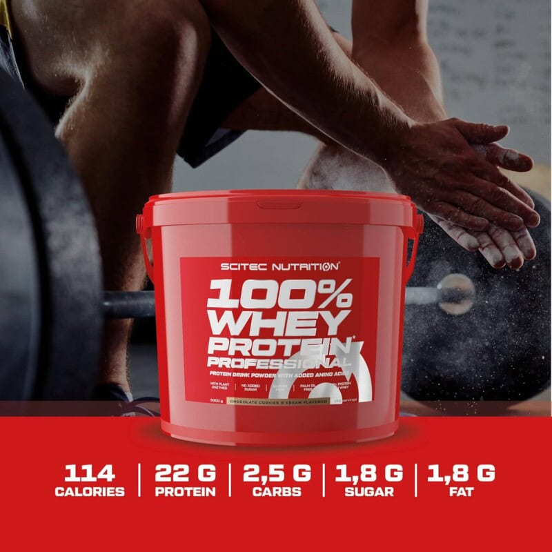 Ảnh sản phẩm Scitec Nutrition - 100% Whey Protein Professional (5KG) - 5