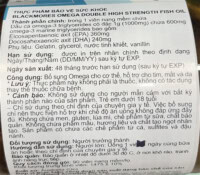 Ảnh thu nhỏ sản phẩm Blackmores - Omega Double High Strength Fish Oil (90 viên) - 6