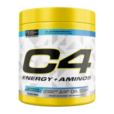 Cellucor - C4 Energy + Aminos - 30 lần dùng - Blue Raspberry