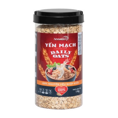 Innovation - Daily Oats - 1Kg - Nhãn vàng (Cán mỏng) (1)