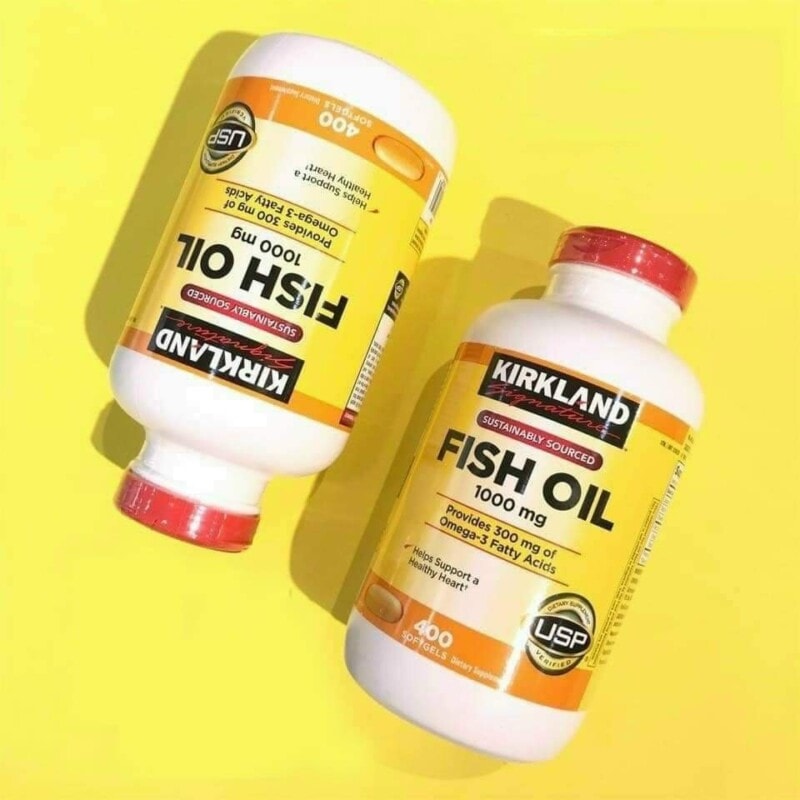 Ảnh sản phẩm Kirkland - Fish Oil 1000mg / Softgel (400 viên) - 4