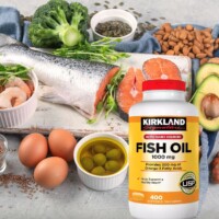 Ảnh thu nhỏ sản phẩm Kirkland - Fish Oil 1000mg / Softgel (400 viên) - 6
