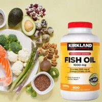 Ảnh thu nhỏ sản phẩm Kirkland - Fish Oil 1000mg / Softgel (400 viên) - 5