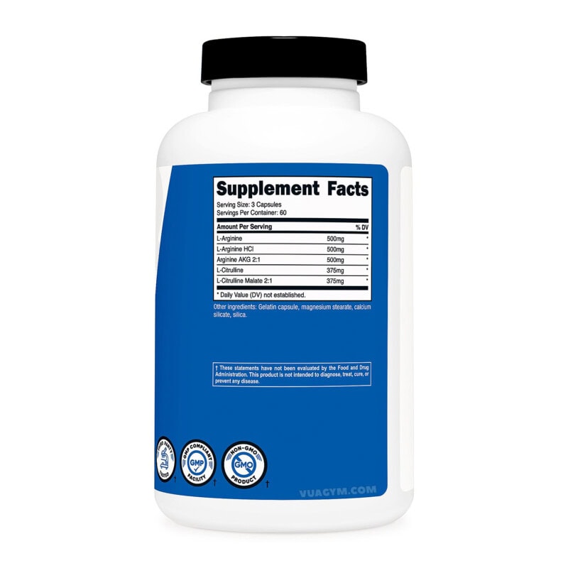 Ảnh sản phẩm Nutricost - Nitric Oxide Booster (180 viên) - 2
