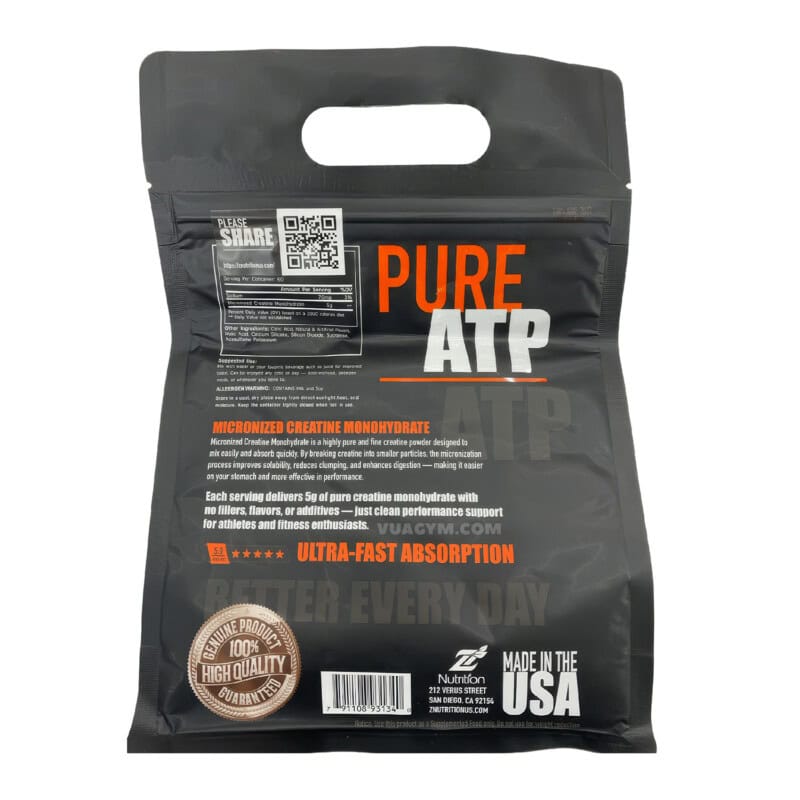 Ảnh sản phẩm Z Nutrition - Z Creatine (Bịch 306g, 60 lần dùng) - 2