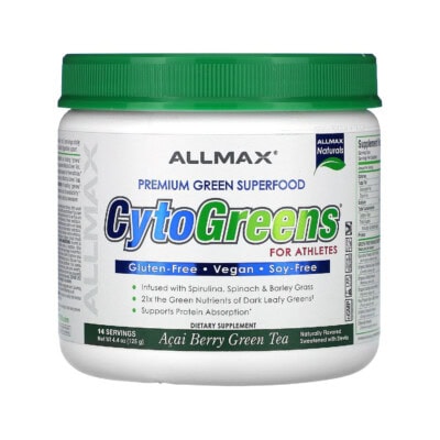 Allmax - CytoGreens - 125g - Acai Berry Green Tea copy