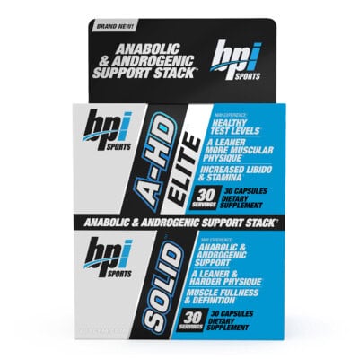 BPI Sports - A-HD Elite / Solid Combo (30 lần dùng)
