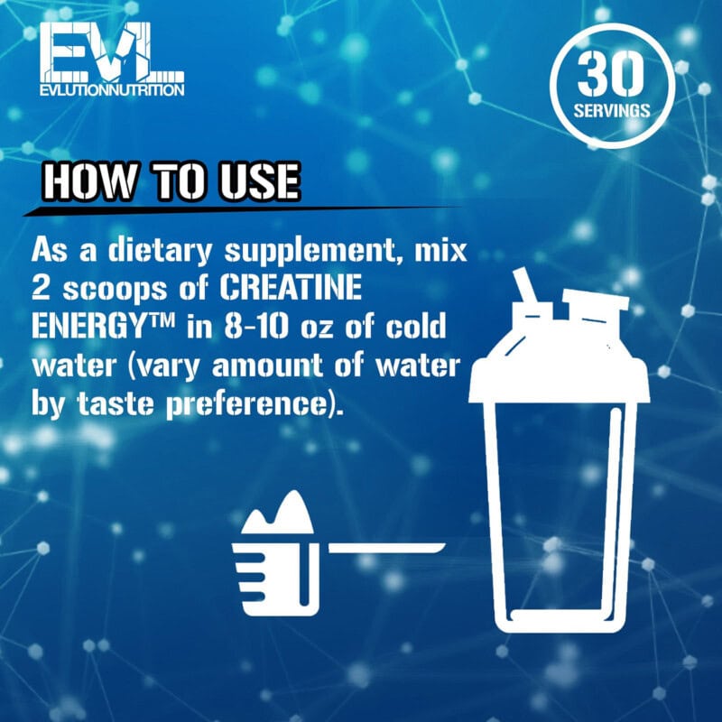 Ảnh sản phẩm EVL - Creatine Energy (30 lần dùng) - 6