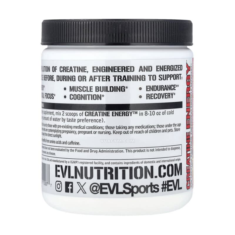 Ảnh sản phẩm EVL - Creatine Energy (30 lần dùng) - 4