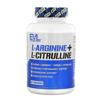 EVL - L-Arginine + L-Citrulline (120 viên)
