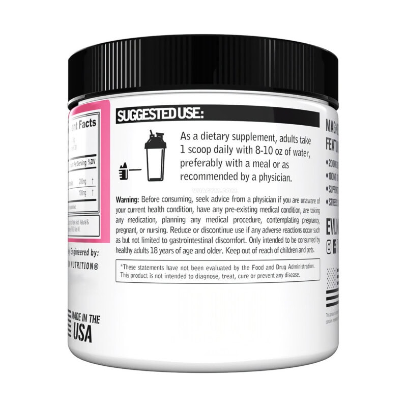 Ảnh sản phẩm EVL - Magnesium + L-Theanine (30 lần dùng) - 3
