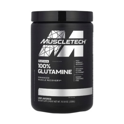MuscleTech - Platinum 100% Glutamine - 60 lần dùng