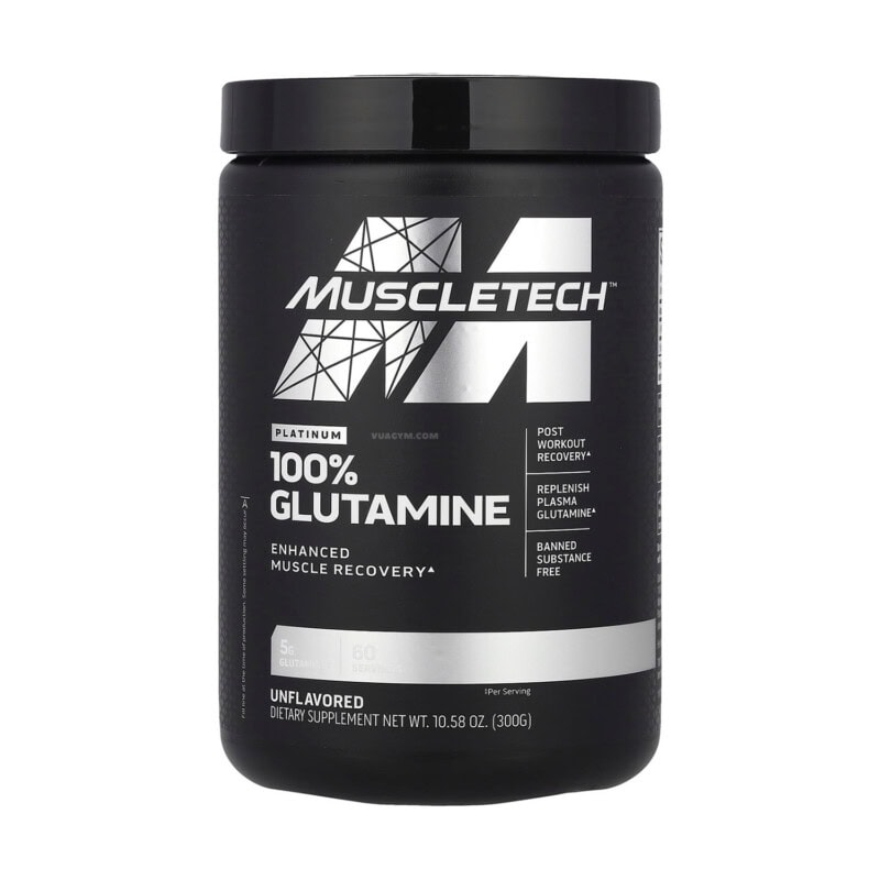 Ảnh sản phẩm MuscleTech - Platinum 100% Glutamine (60 lần dùng)