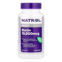 Ảnh thu nhỏ sản phẩm Natrol - Biotin 10,000mcg / Tablet (100 viên) - 1