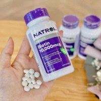 Ảnh thu nhỏ sản phẩm Natrol - Biotin 10,000mcg / Tablet (100 viên) - 4