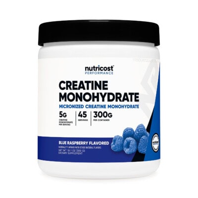 Nutricost - Creatine Monohydrate - 300g - Blue Raspberry