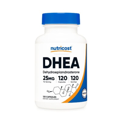 Nutricost - DHEA 25mg / Capsule (120 viên)