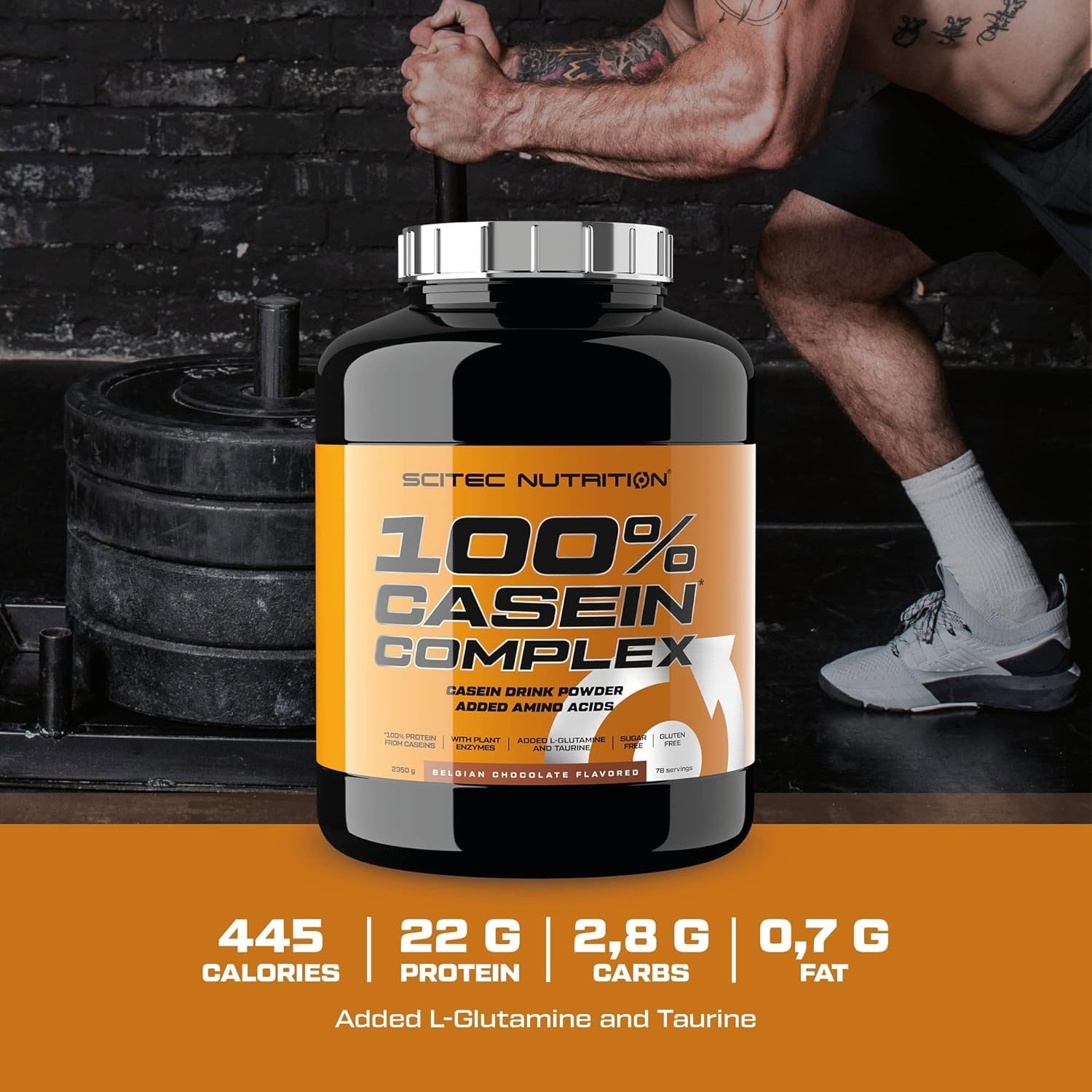 Scitec Nutrition - 100% Casein Complex (2350g) - scitec nutrition 100 casein complex 920g content 5 1