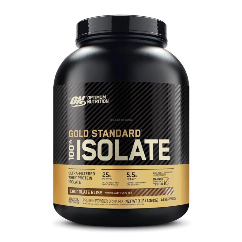 Ảnh sản phẩm Optimum Nutrition - Gold Standard 100% Isolate (44 lần dùng)