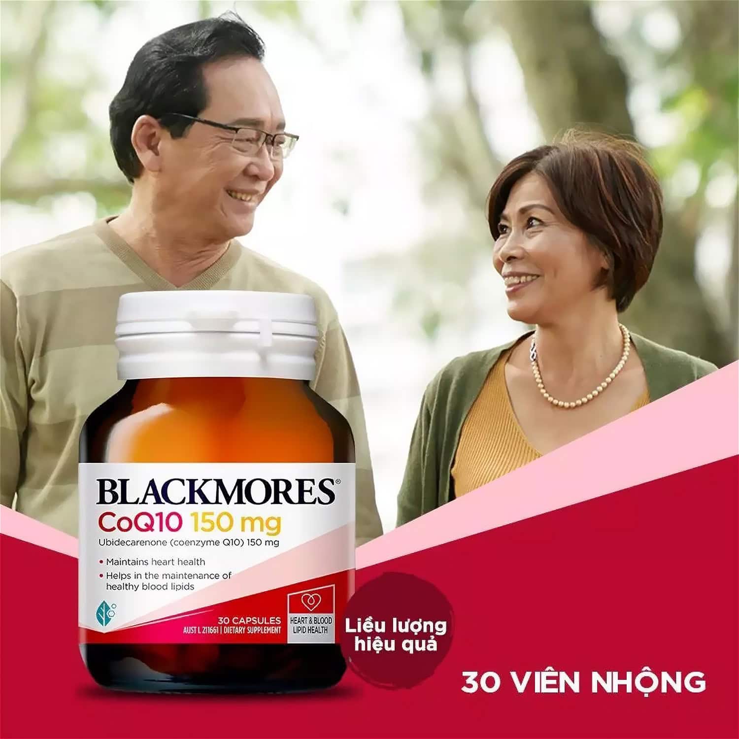 Blackmores - Co Q10 150mg (30 viên) - blackmores co q10 150mg 30 vien content 3