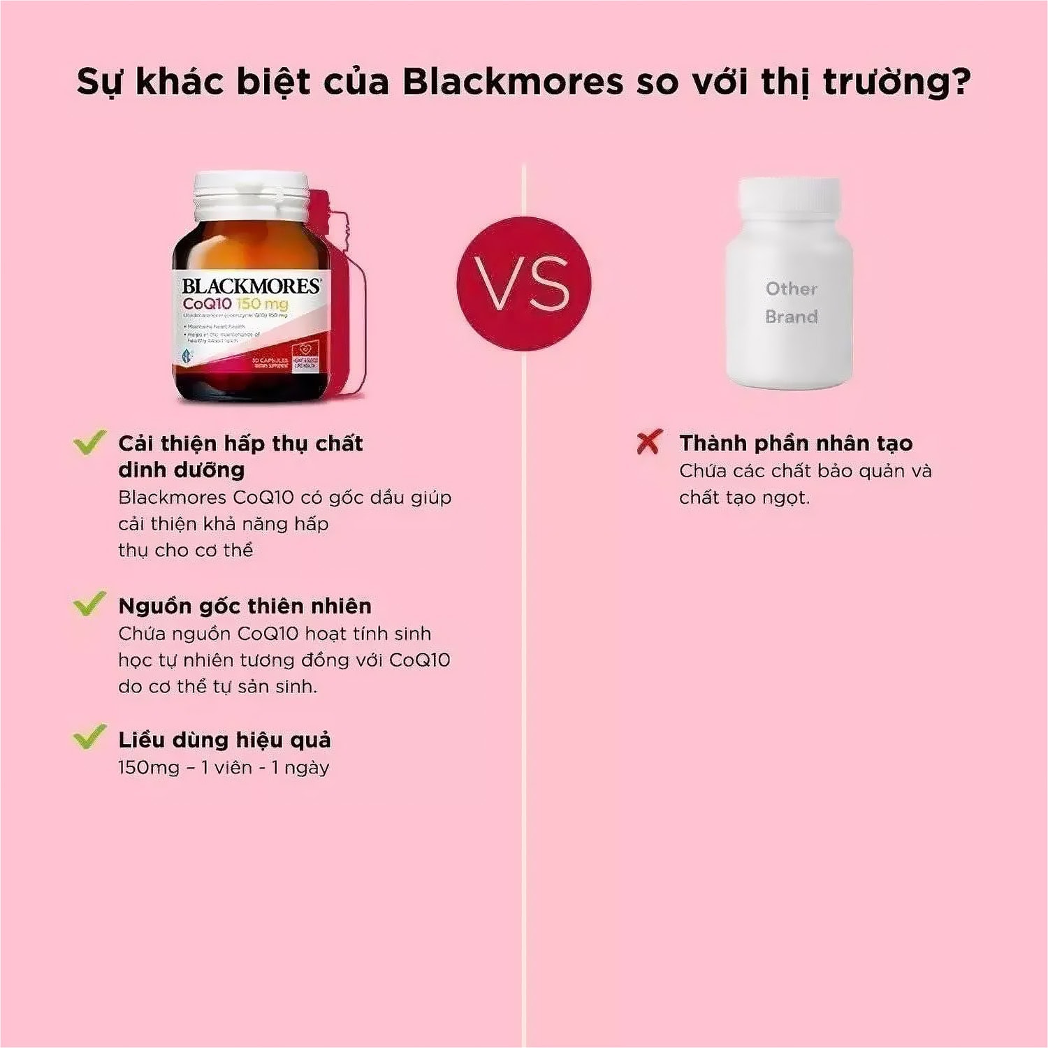 Blackmores - Co Q10 150mg (30 viên) - blackmores co q10 150mg 30 vien content 5