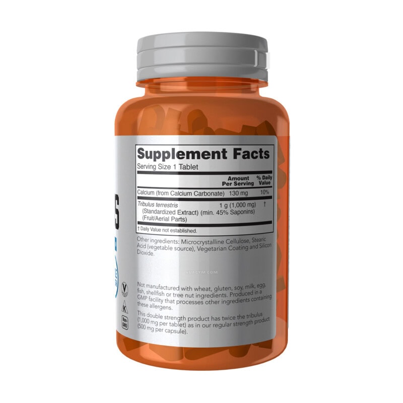 Ảnh sản phẩm NOW - Tribulus 1000mg (90 viên) - 2
