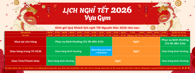 THÔNG BÁO LỊCH NGHỈ TẾT NGUYÊN ĐÁN 2026 