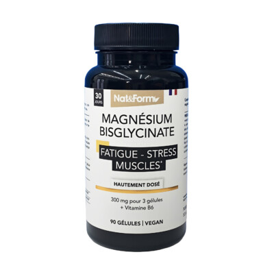 Nat&Form - Magnesium Bisglycinate 300mg / 3 Capsules (90 viên)