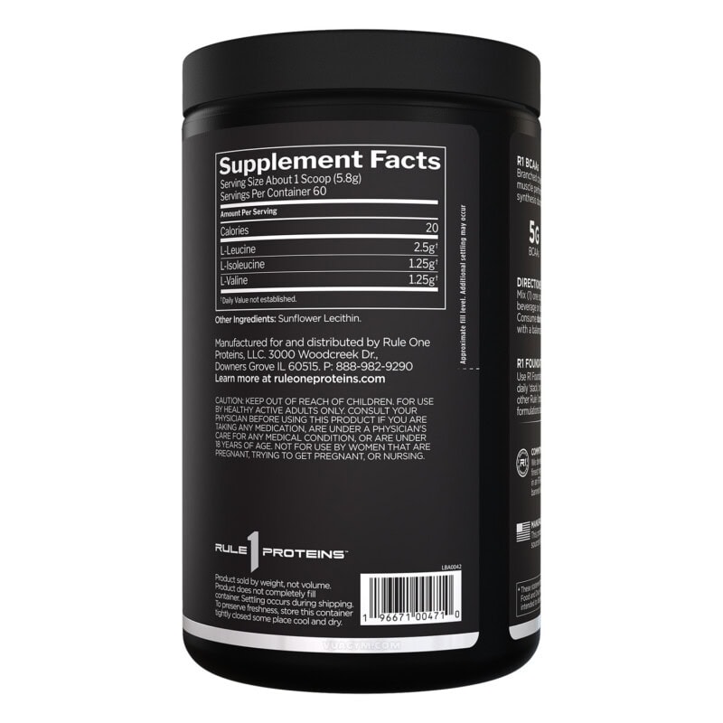 Ảnh sản phẩm Rule 1 - BCAA (60 lần dùng) - 2