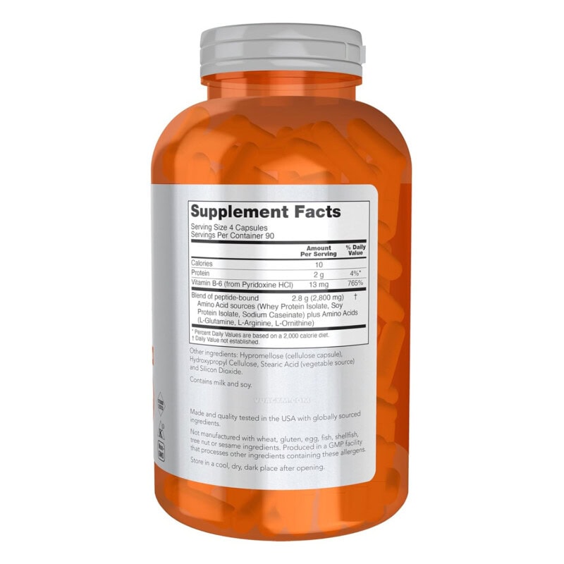 Ảnh sản phẩm NOW - Amino Complete (360 viên) - 3