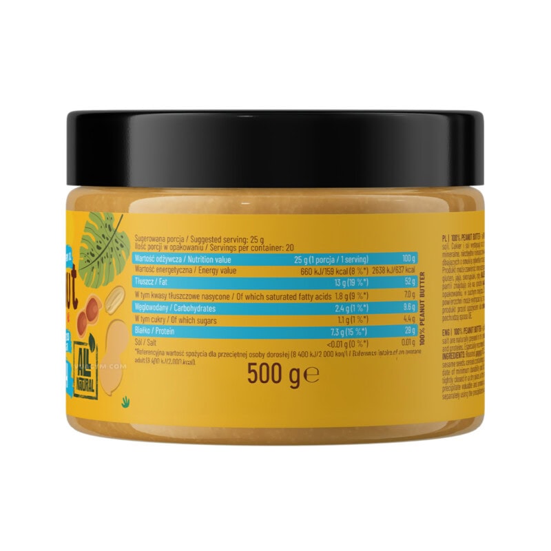 Ảnh sản phẩm OstroVit - Peanut Butter 100% (500g) - 3