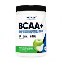Nutricost - BCAA + Hydration - 30 lần dùng - Green Apple