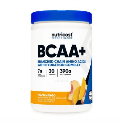 Nutricost - BCAA + Hydration - 30 lần dùng - Peach Mango