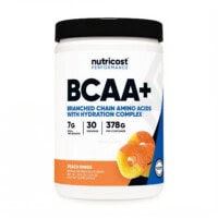 Nutricost - BCAA + Hydration - 30 lần dùng - Peach Rings