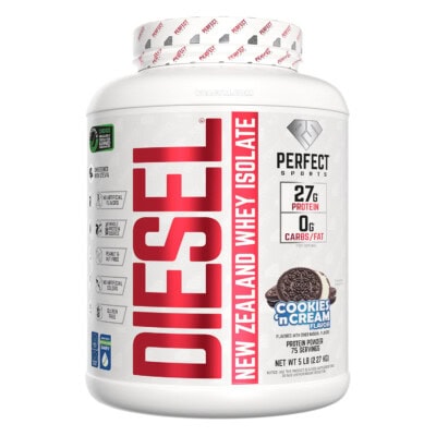 Perfect Sports - Diesel Whey Isolate - 5 Lbs - Cookies & Cream