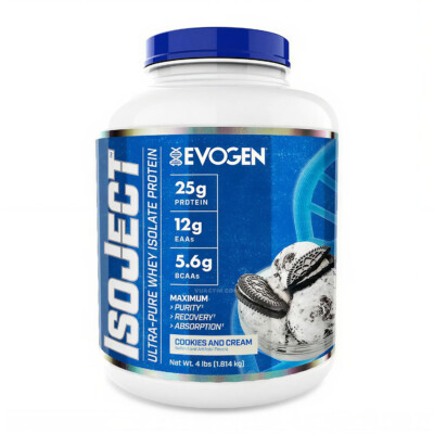 Evogen - IsoJect - 3.88 - 4 Lbs - Cookie & Cream