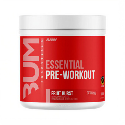 RAW Nutrition - BUM Essential Pre-workout - 30 lần dùng - Fruit Burst