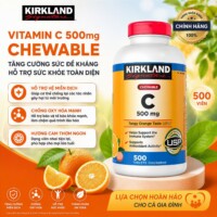 Ảnh thu nhỏ sản phẩm Kirkland - Chewable Vitamin C 500mg / Tablet (500 viên) - 5