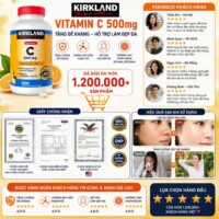 Ảnh thu nhỏ sản phẩm Kirkland - Chewable Vitamin C 500mg / Tablet (500 viên) - 10