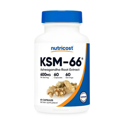 Nutricost - KSM-66 Ashwagandha Root Extract (60 viên)