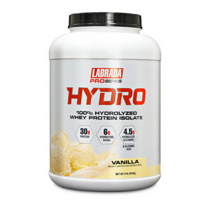 Labrada - Hydro Whey - Hũ 4 Lbs - Vanilla