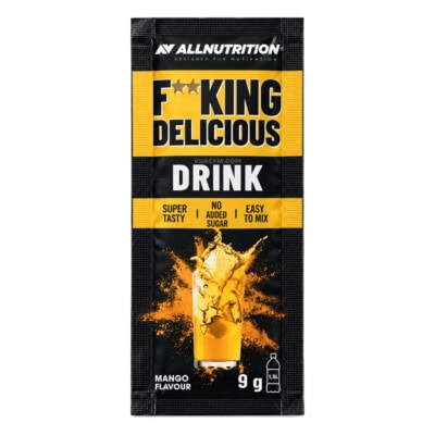 AllNutrition Delicious Drink Mango 9g – mặt trước