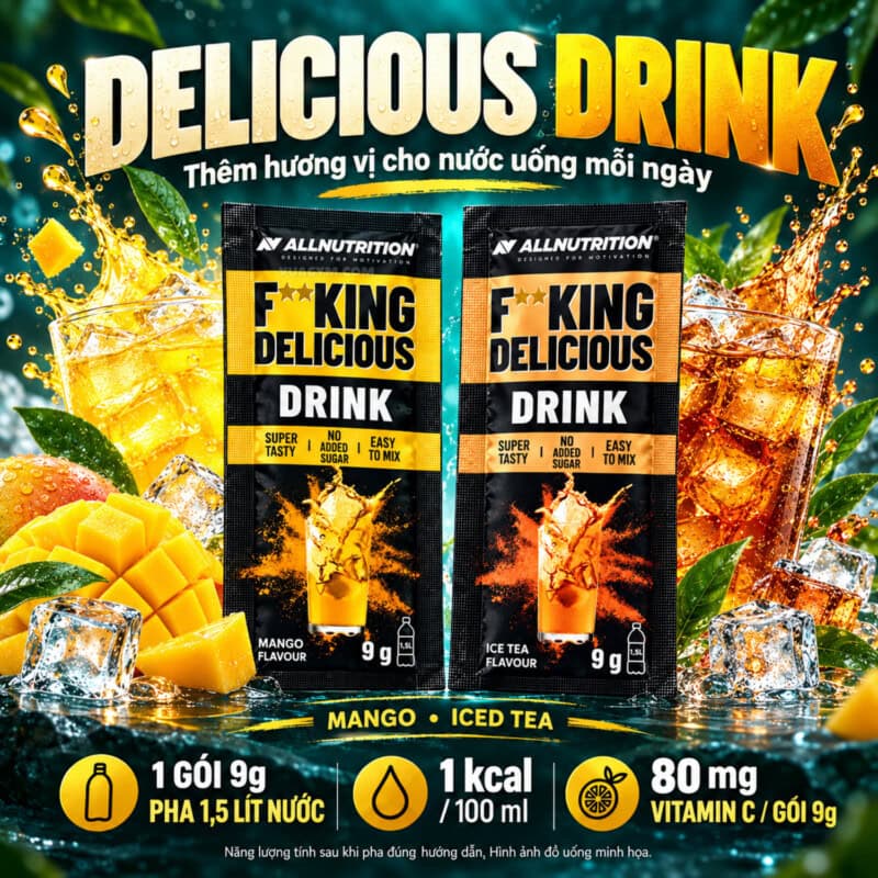 Ảnh sản phẩm AllNutrition - Delicious Drink (Gói 9g) - 8